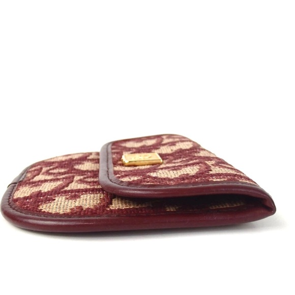 Christian Dior Trotter Vintage Coin-purse Leather Canvas - Picture 4 of 12